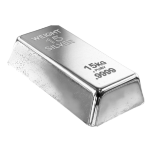Barre d'Argent Fin 15000 Grammes
