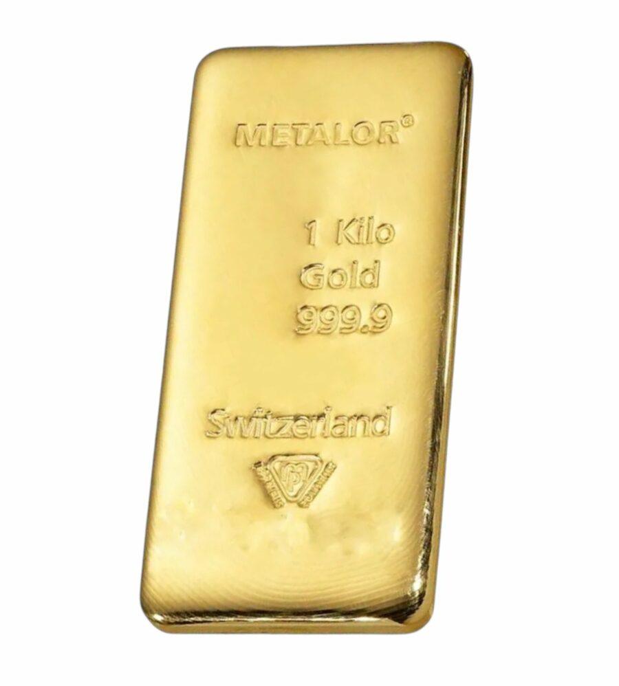 Lingot 1 Kilo d’Or Fin