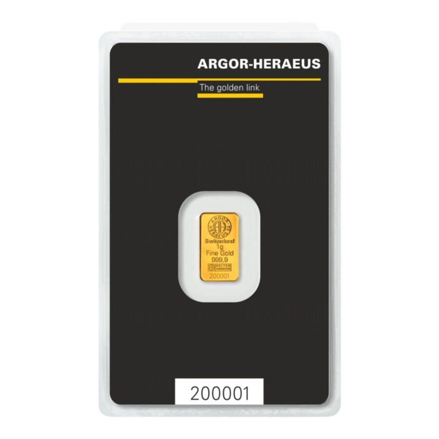 Lingotin 1 Gramme d’Or Fin