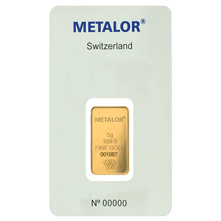 Lingotin 5 grammes d’Or Fin – Image 2