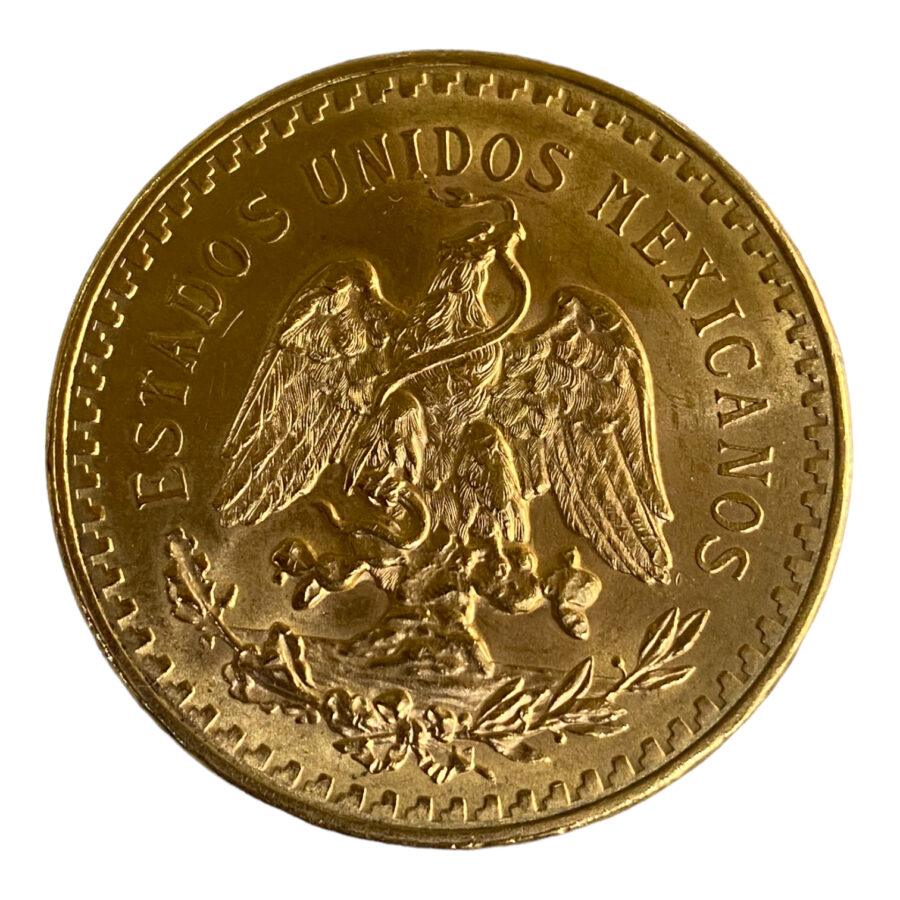50 Pesos en Or