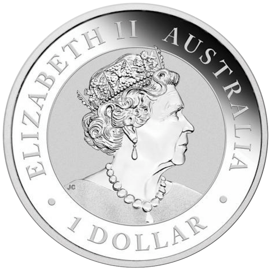 Pièce Koala 1 Once en Argent Fin – Image 3
