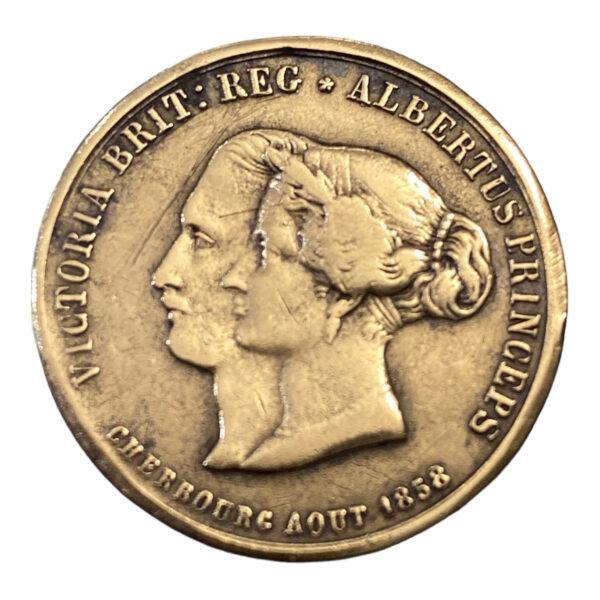 Victoria et Albert à Cherbourg en 1858