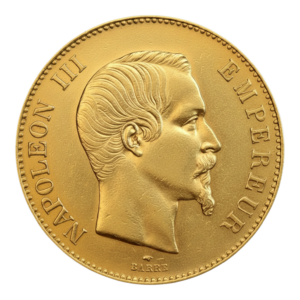100 Francs Or Napoléon III – Non Laurée (1855-1870)