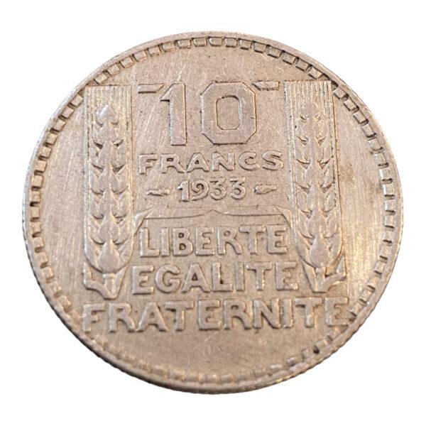 10 Francs Turin 1933