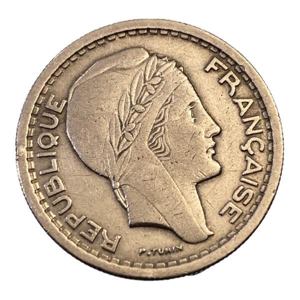 ALGÉRIE AL-DJAZAIR TURIN 20 FRANCS