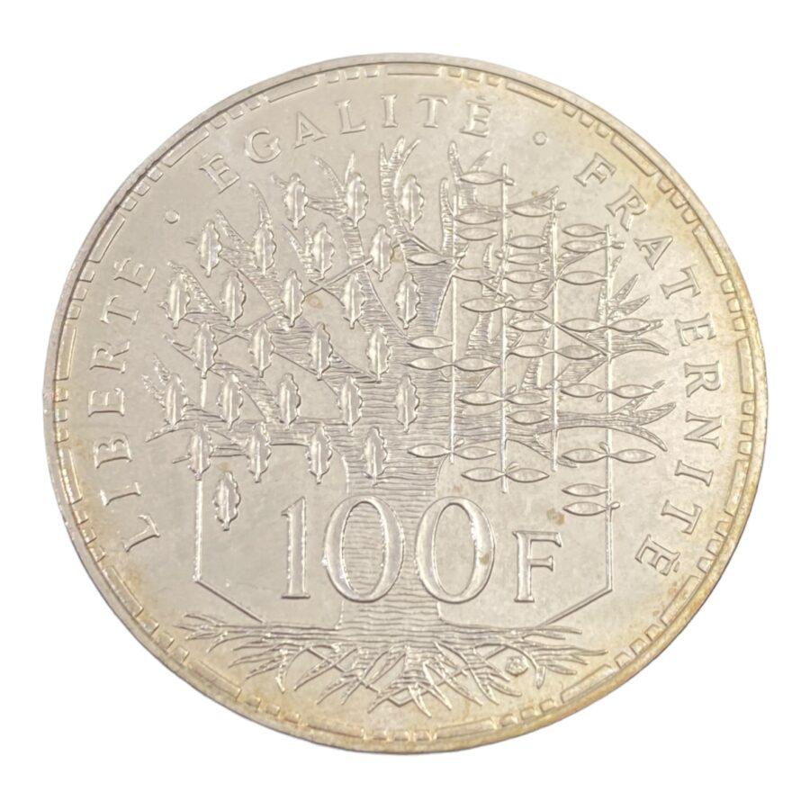 100 Francs Panthéon 1990 en Argent FDC - Édition Limitée – Image 2