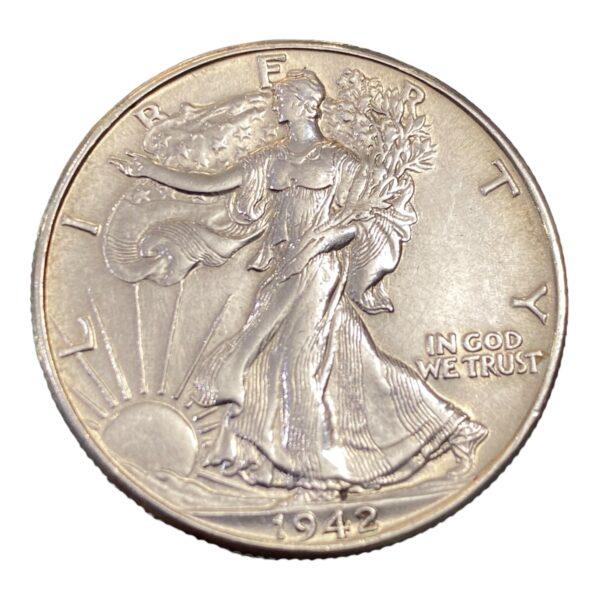 Half Dollar Walking Liberty 1942