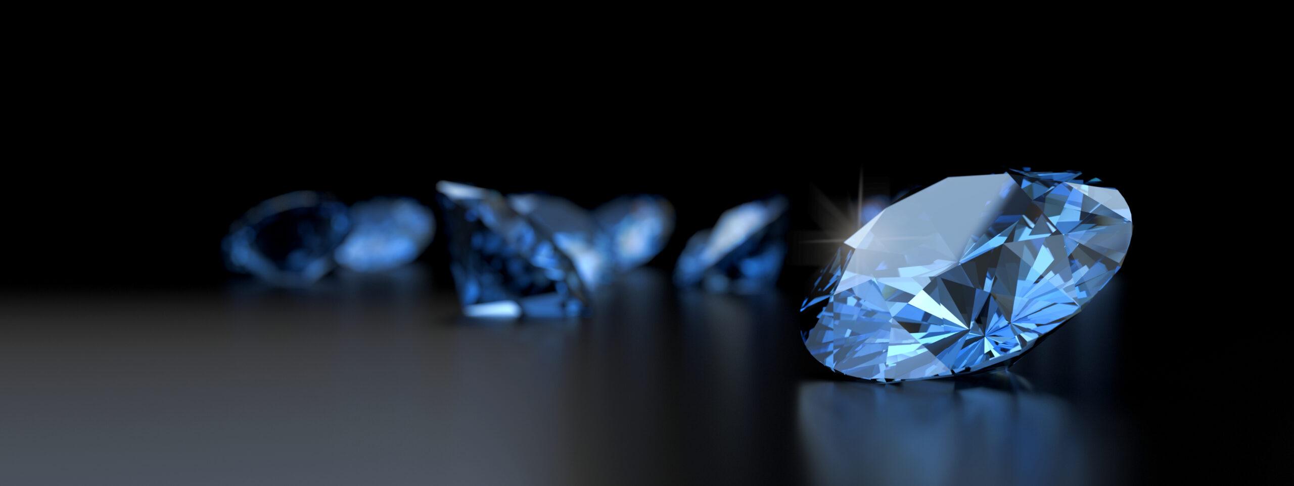 diamants bleus disponibles
