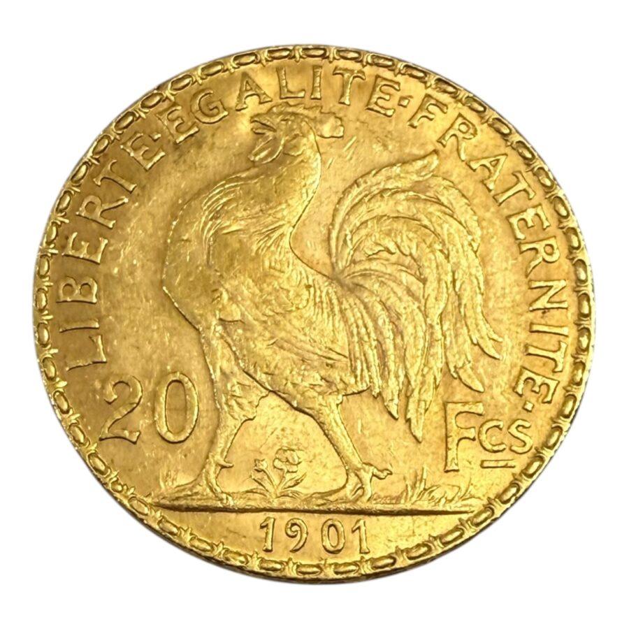 20 Francs Or Marianne 1901 – Image 2