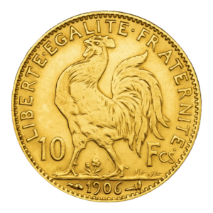 10 Francs Marianne Coq – 1899 à 1914