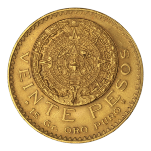 Pièce Or 20 Pesos Mexique