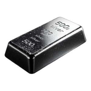 Lingot d'Argent Fin 500 Grammes