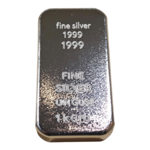Lingot d'Argent Fin 1000 Grammes