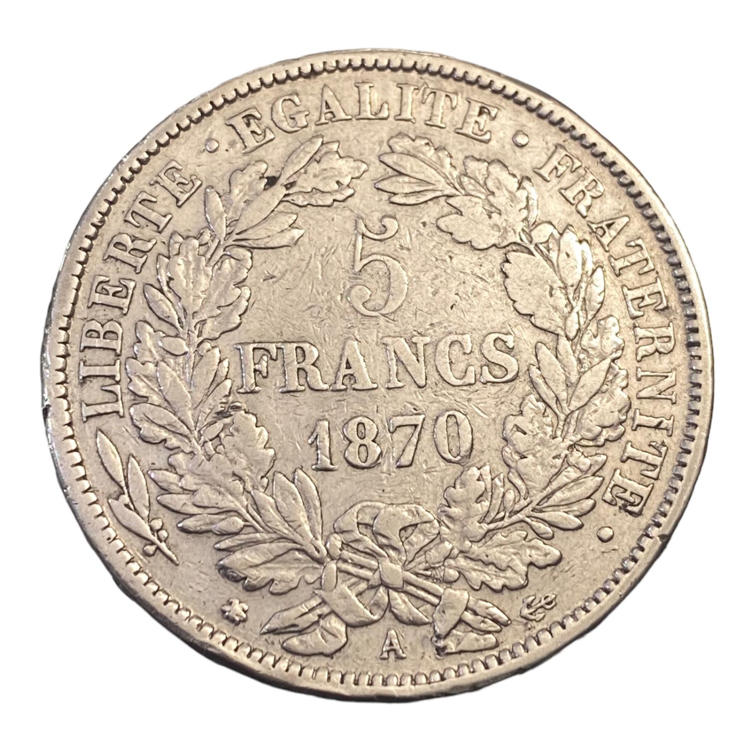 5 francs Cérès