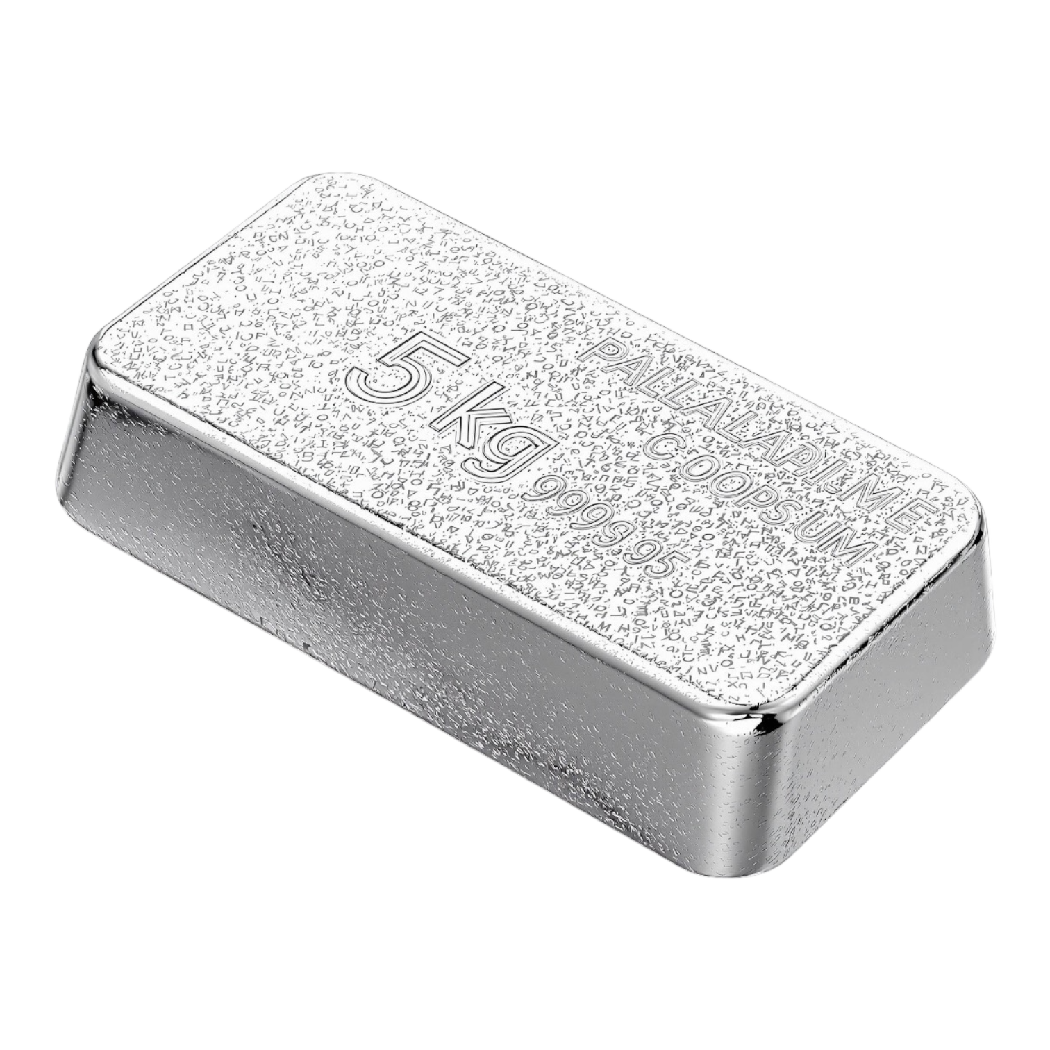 Barre 5 Kilos De Palladium Fin Valcambi