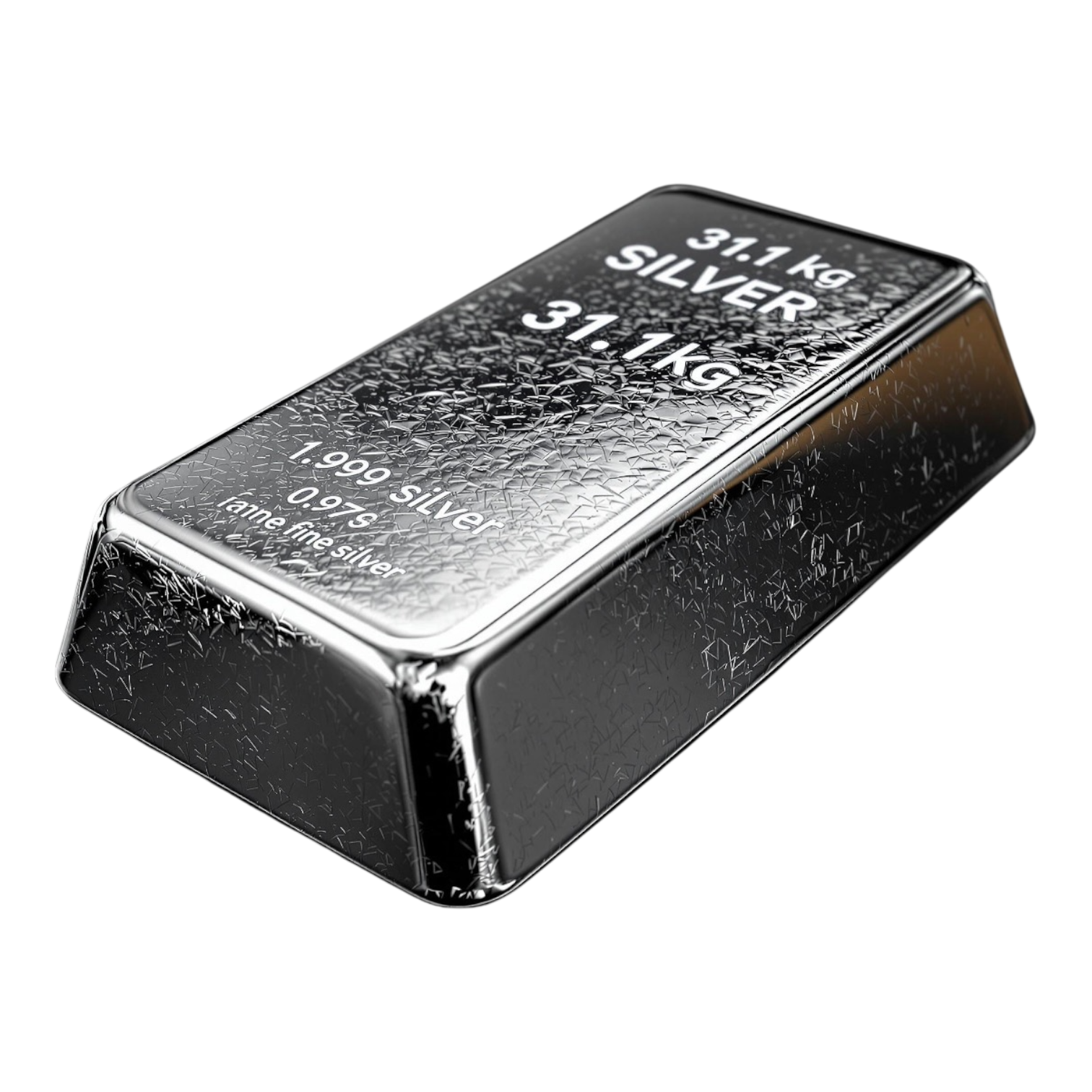 Barre d'Argent Fin 31.1 kilos