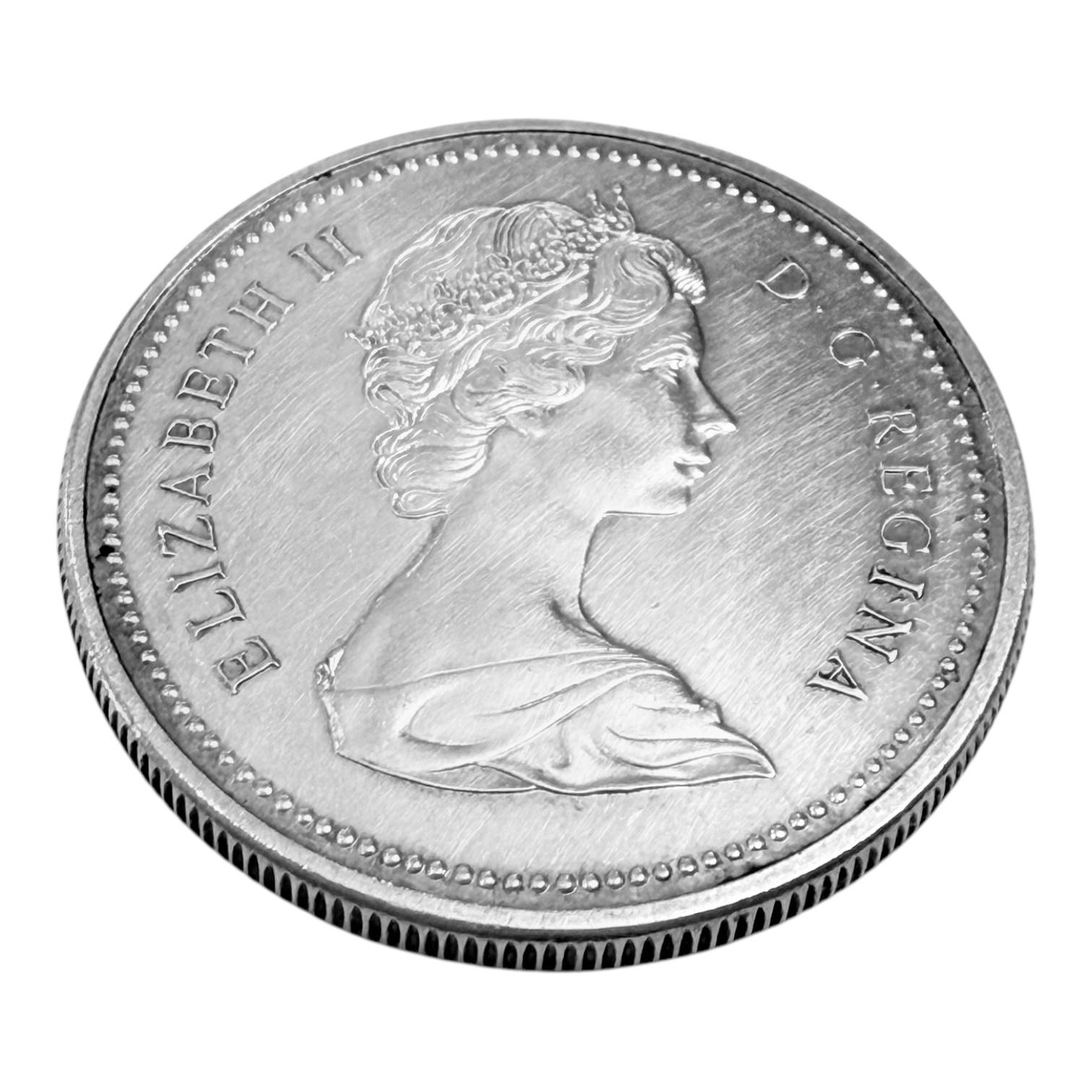 Canada 1 Dollar 1972 – Pièce Historique en Argent