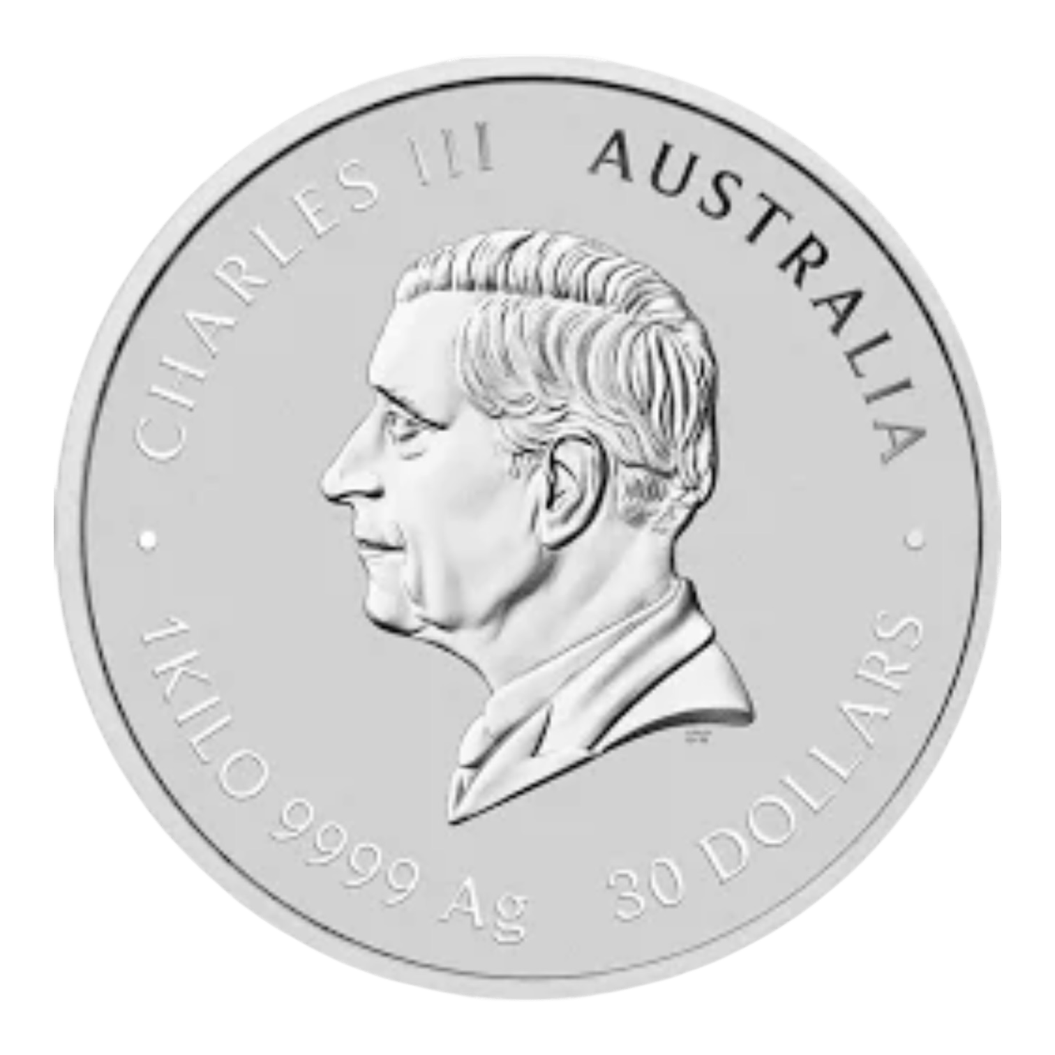 Pièce HORSE 1 kg d'Argent Fin