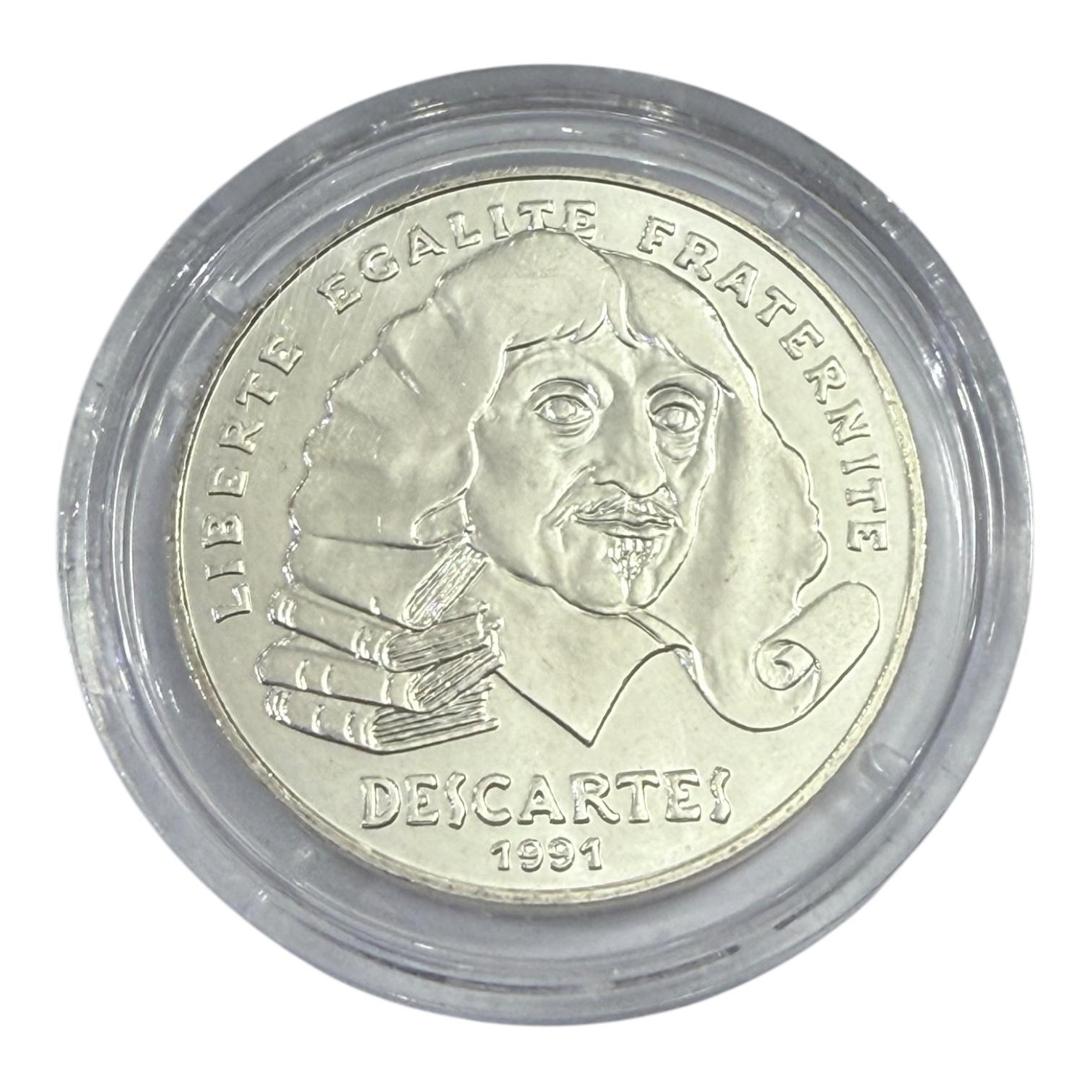 100 Francs Descartes 1991