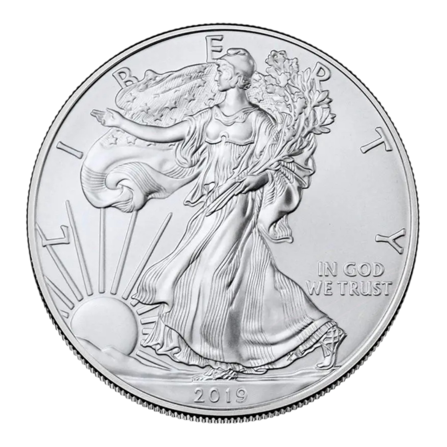 500 Pièces Silver Eagle Argent Fin