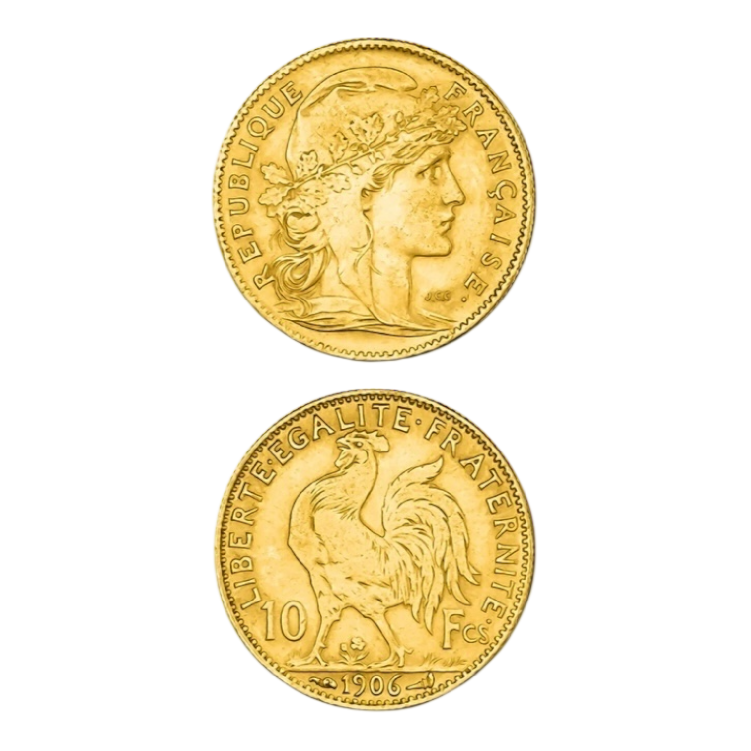 10 Francs Marianne Coq – Image 3