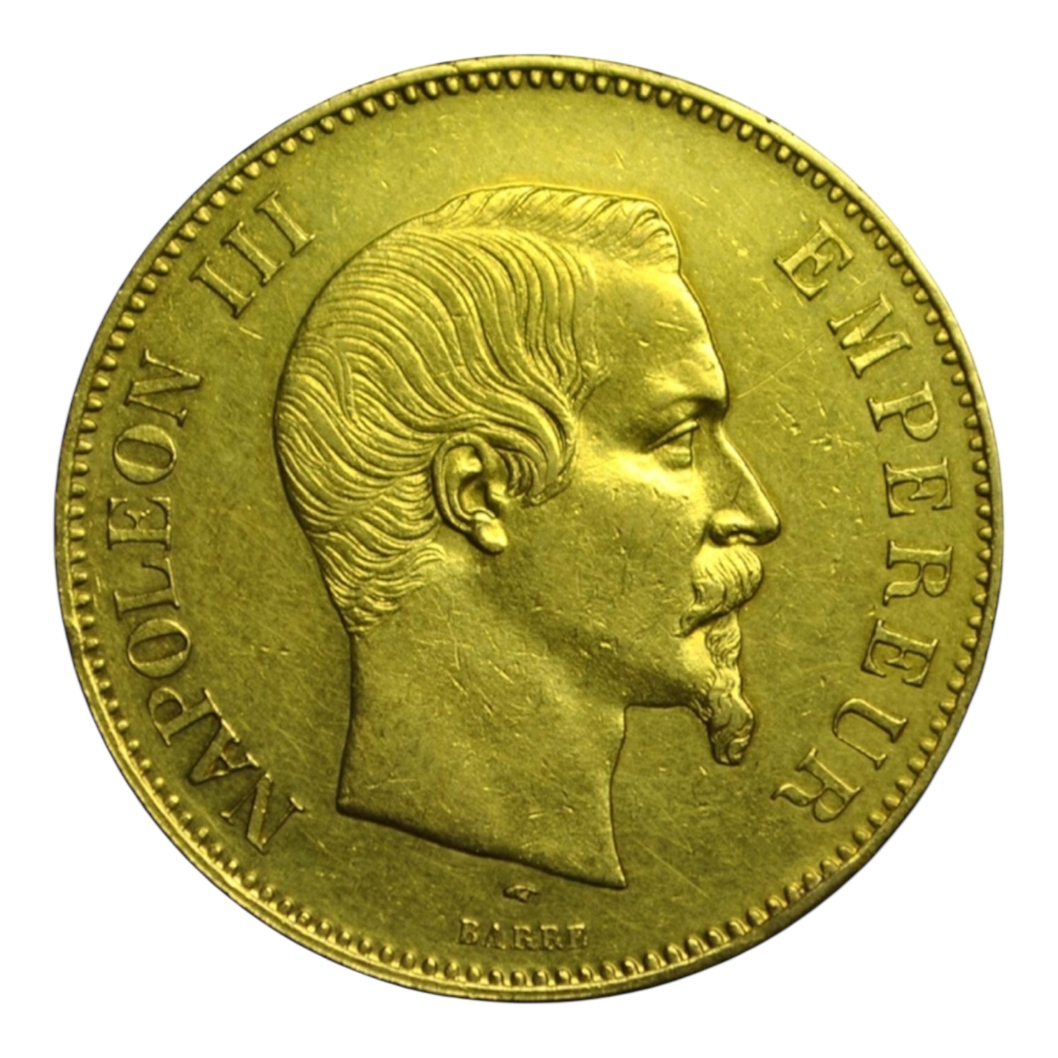 100 Francs Or Napoléon III - Non Laurée (1855-1870)