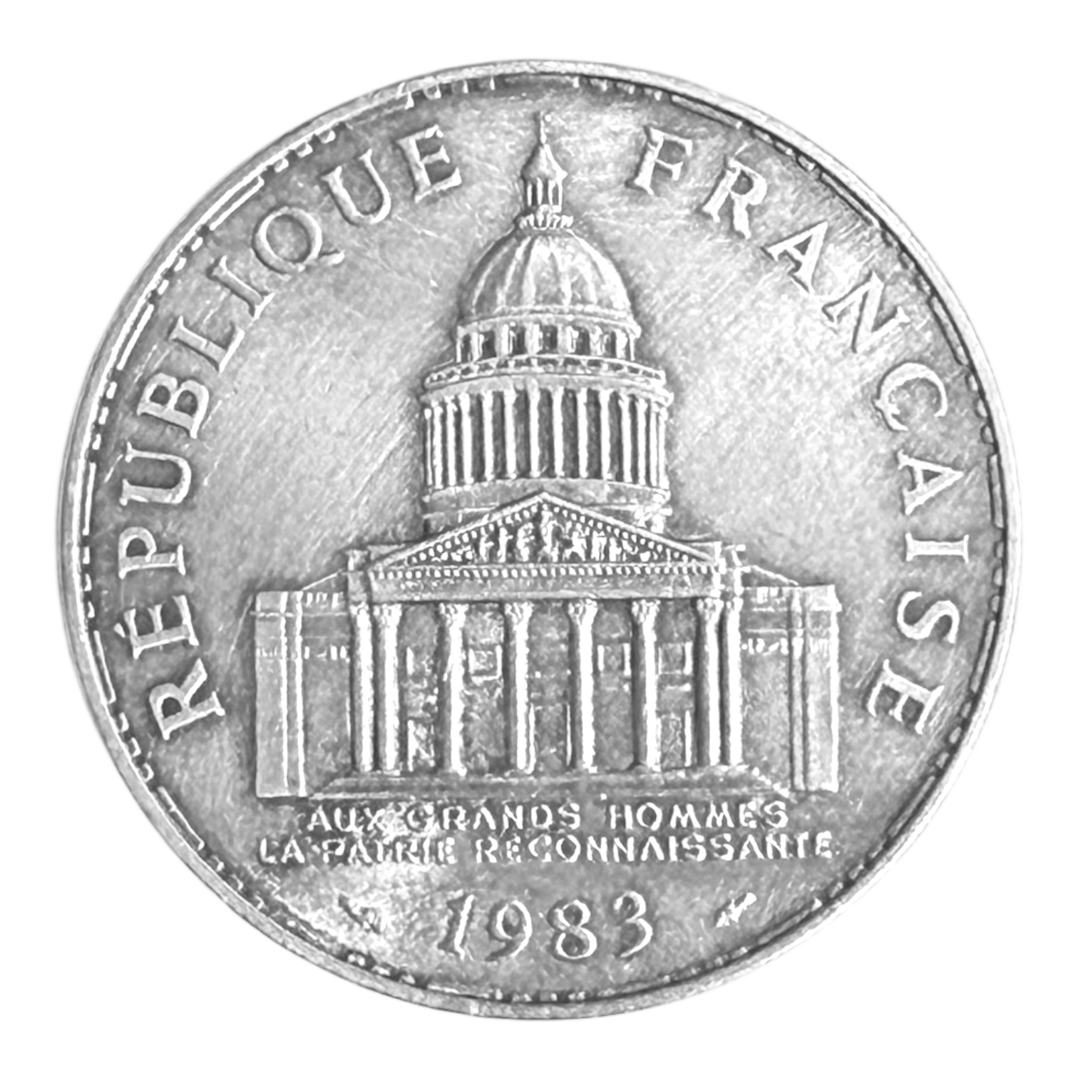 Pièce Rare – 100 Francs Argent Panthéon – France 1983