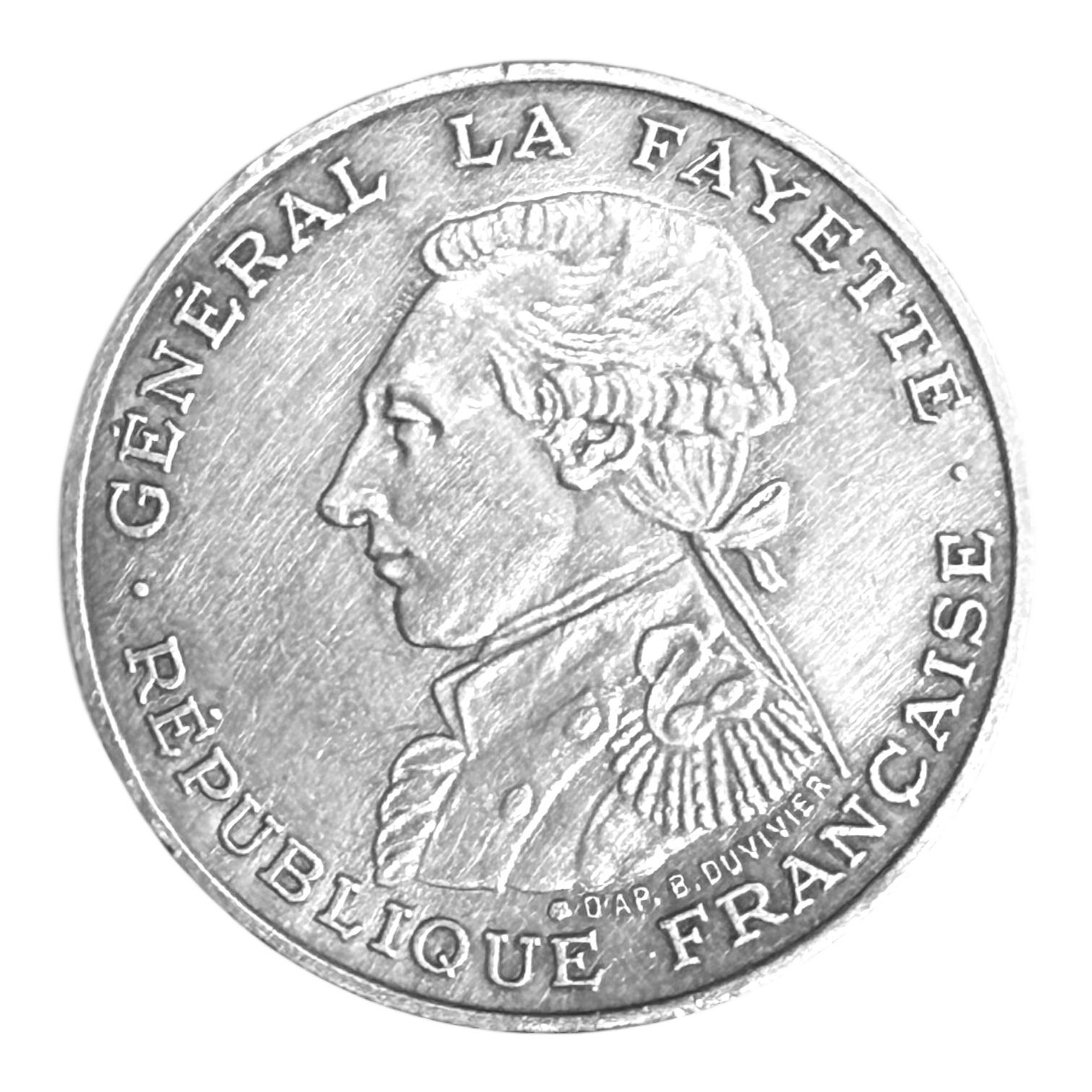 100 Francs Argent "La Fayette" - France 1987