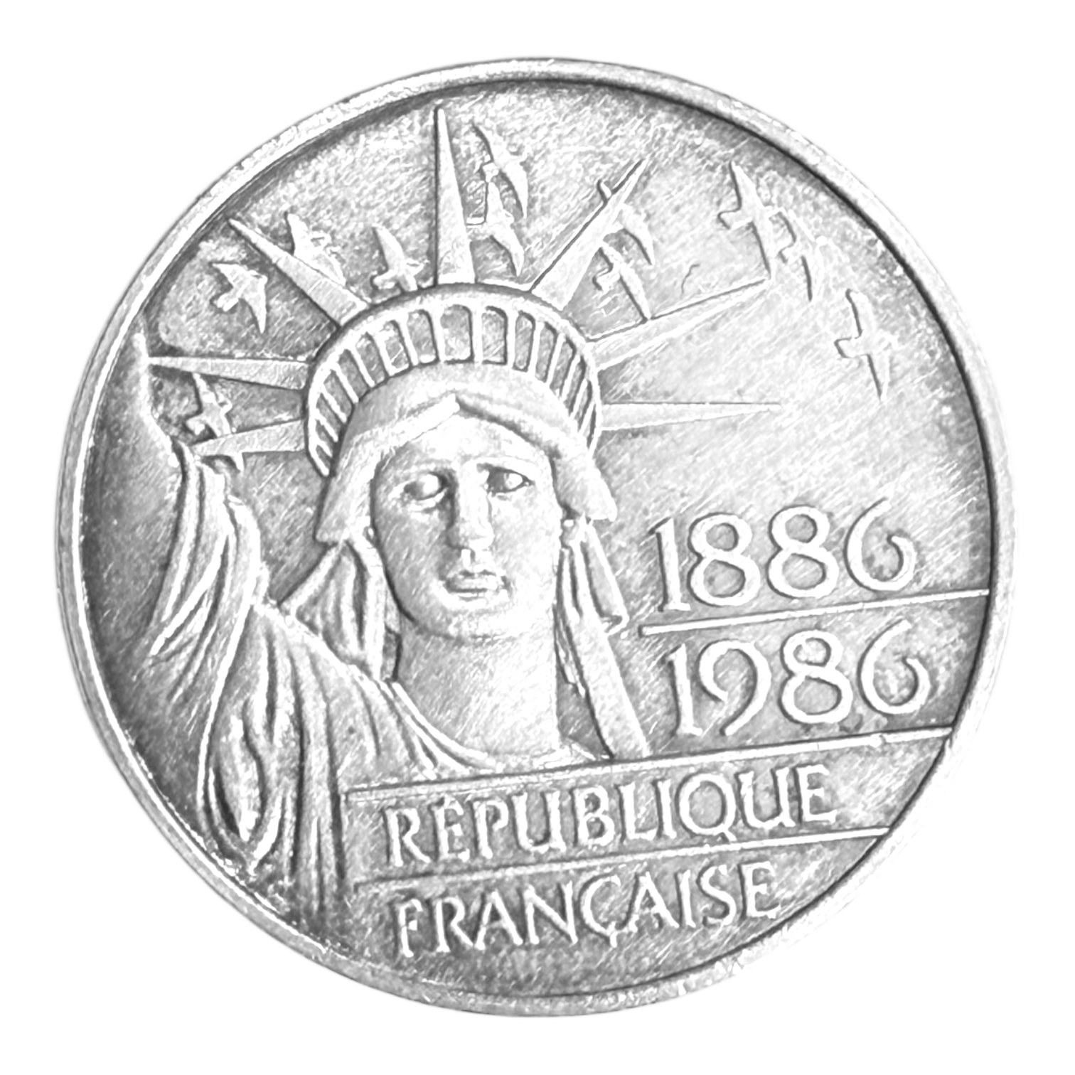 100 Francs Argent "Statue de la Liberté" – France 1986