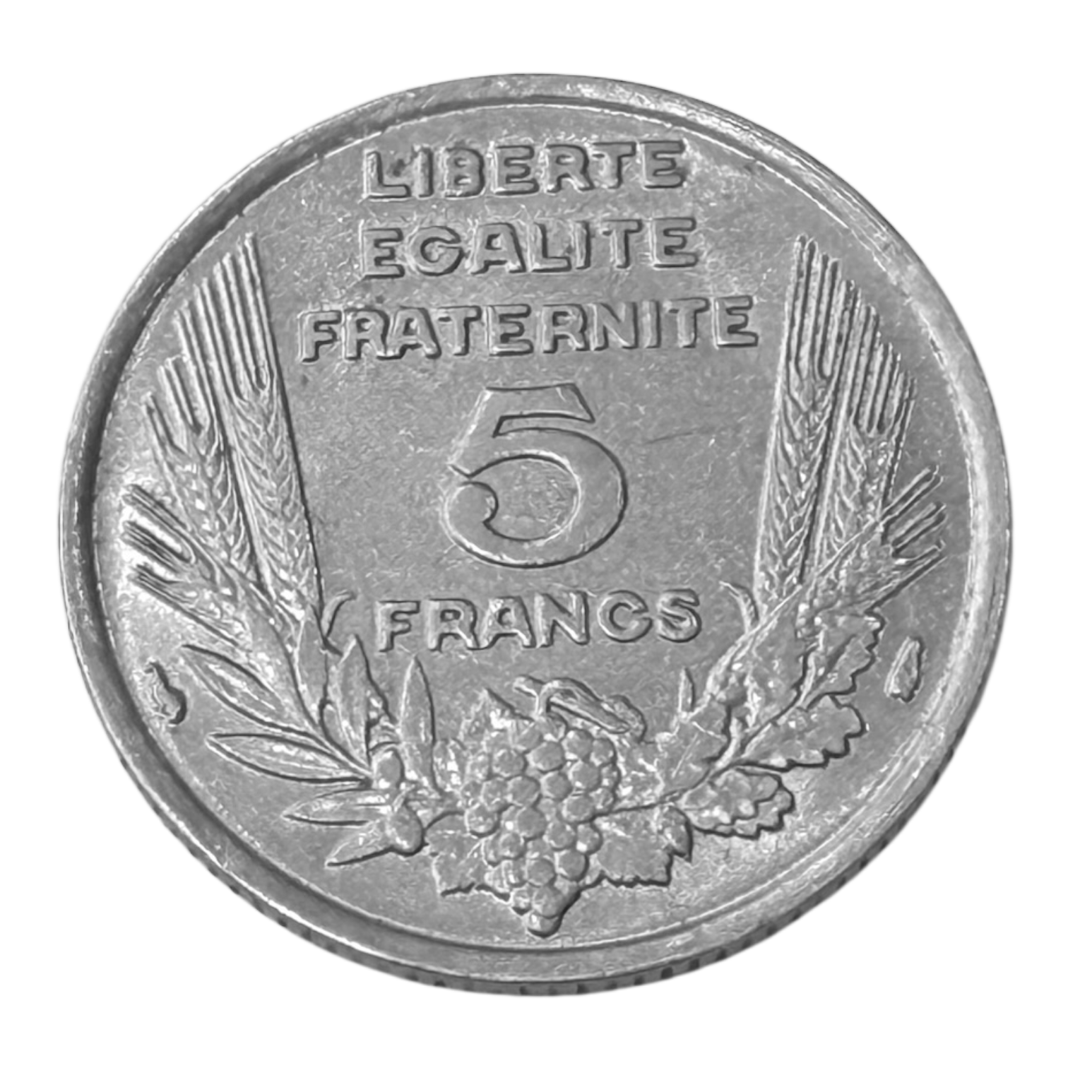  5 Francs Bazor - France 1933 - Nickel