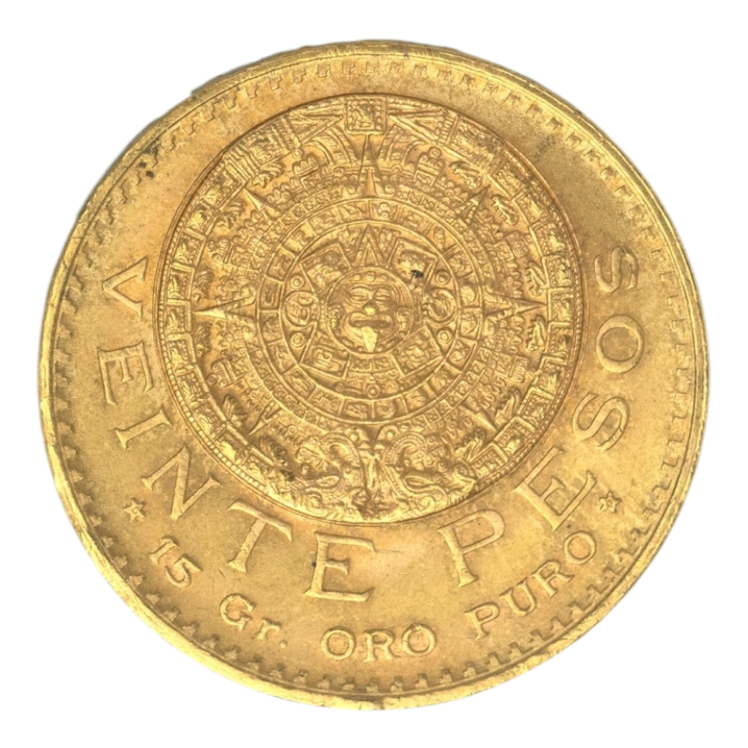 Pièce Or 20 Pesos Mexique