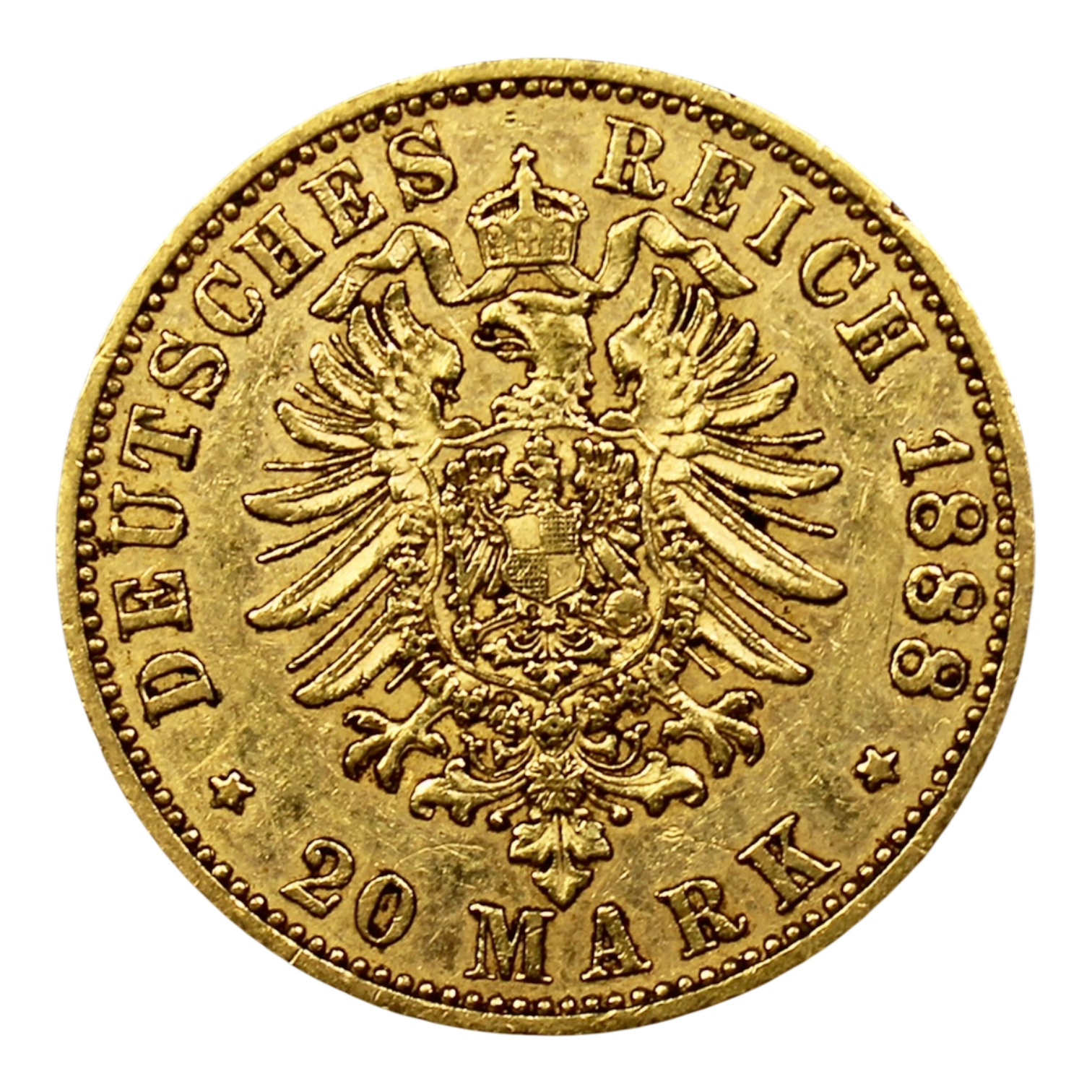 Pièce Or 20 Reichsmarks – Allemagne