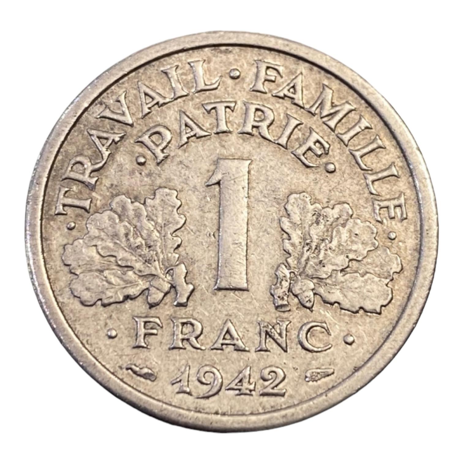 1 Franc Francisque de 1942