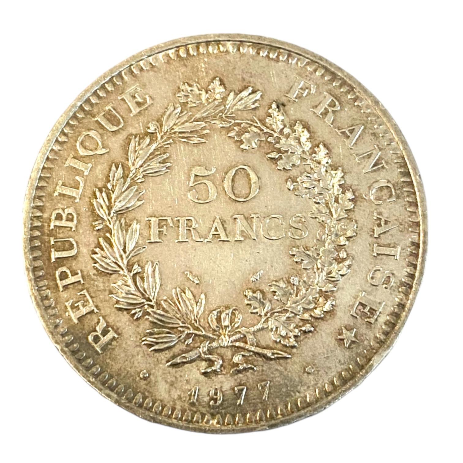 50 Francs Hercule en Argent (1977-1980)