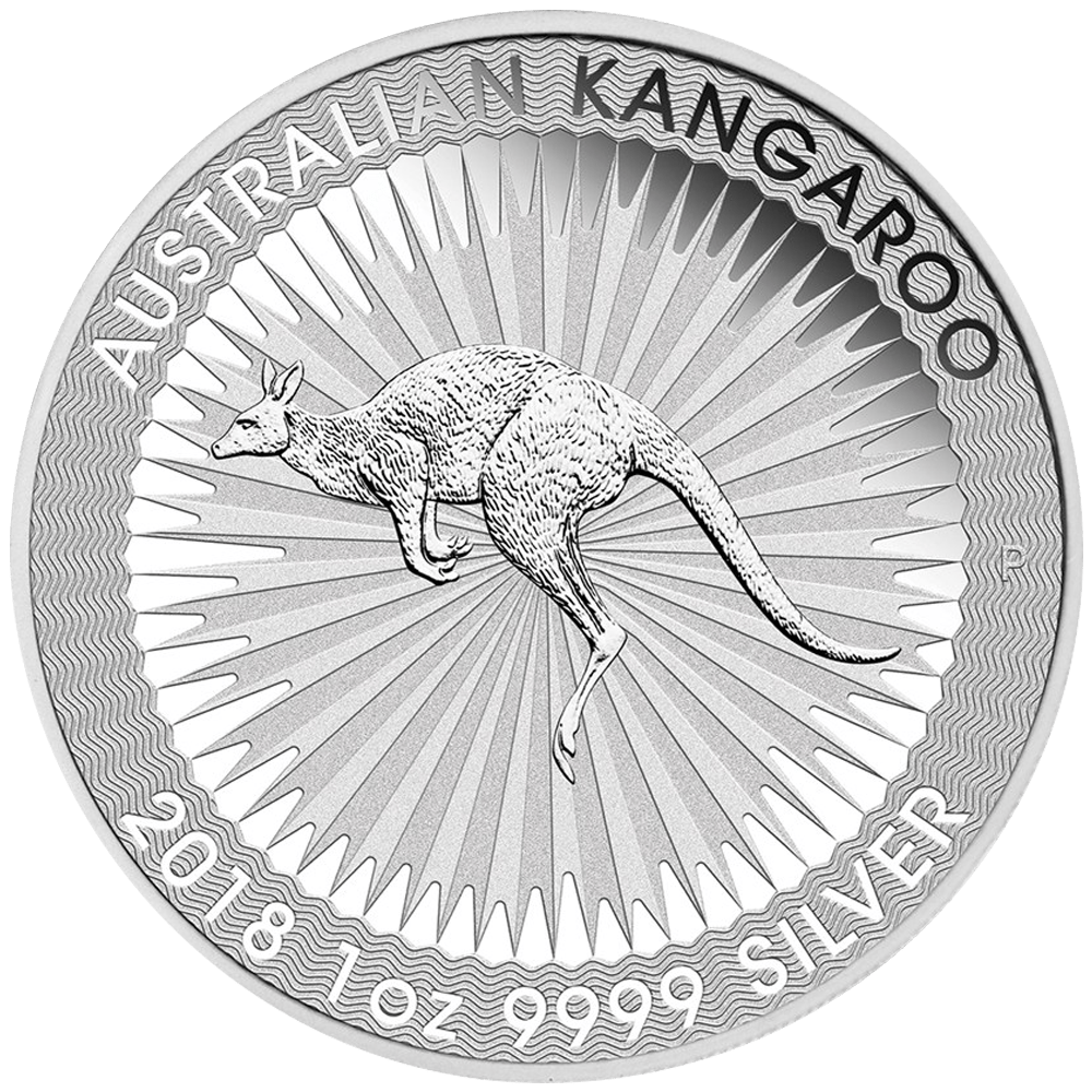 Le Kangourou 1 Once Argent 999,9%