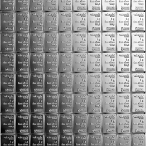 100 x 1 Gramme d'Argent Valcambi